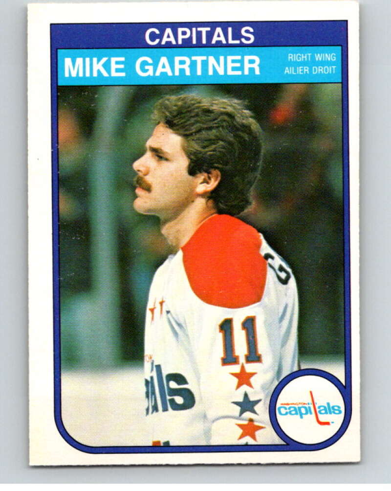 1982-83 O-Pee-Chee #363 Mike Gartner Washington Capitals  V59664 Image 1