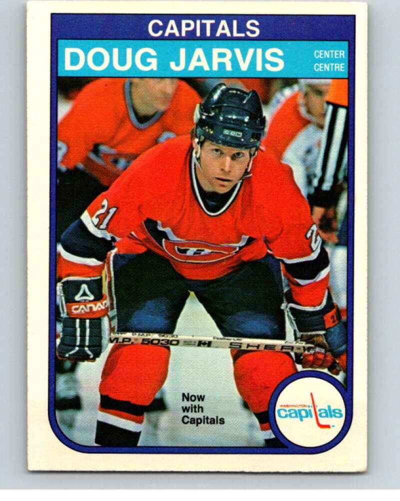 1982-83 O-Pee-Chee #367 Doug Jarvis  RC Rookie Washington Capitals  V59687 Image 1