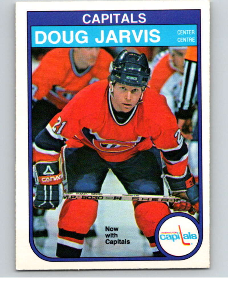 1982-83 O-Pee-Chee #367 Doug Jarvis  RC Rookie Washington Capitals  V59688 Image 1