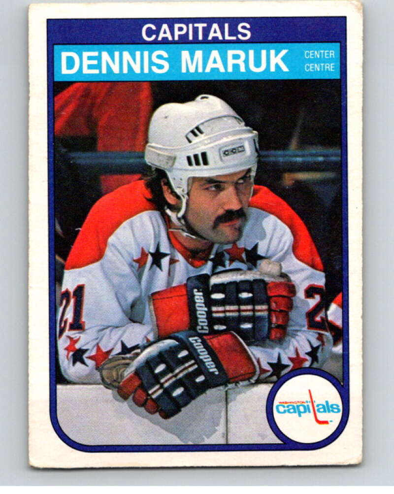 1982-83 O-Pee-Chee #369 Dennis Maruk  Washington Capitals  V59700 Image 1