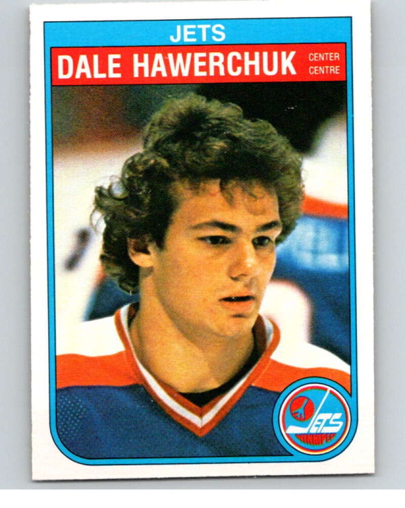 1982-83 O-Pee-Chee #380 Dale Hawerchuk  RC Rookie Winnipeg Jets  V59809 Image 1