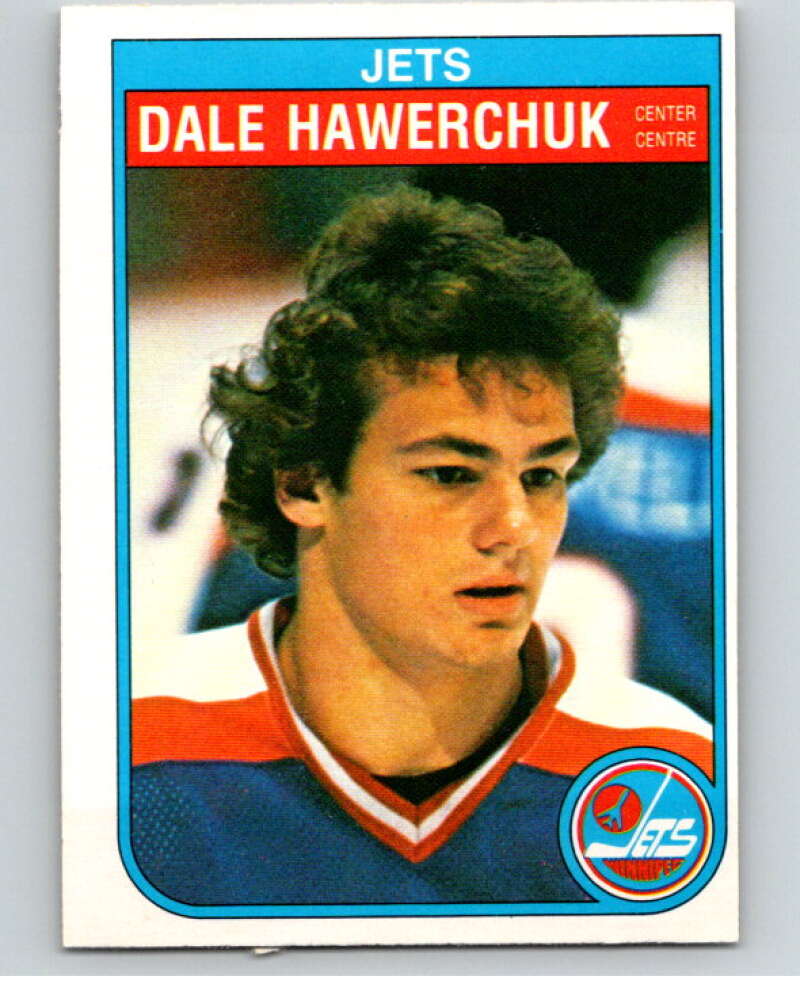 1982-83 O-Pee-Chee #380 Dale Hawerchuk  RC Rookie Winnipeg Jets  V59813 Image 1