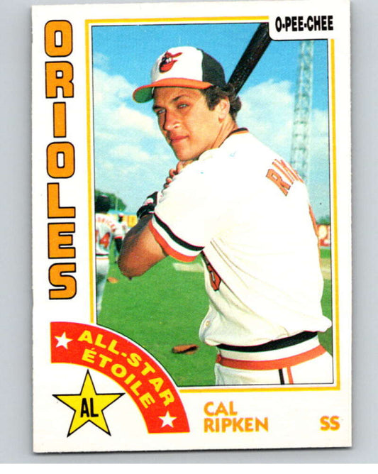 1984 O-Pee-Chee Baseball #2 Cal Ripken Jr. AS Orioles  V59924 Image 1