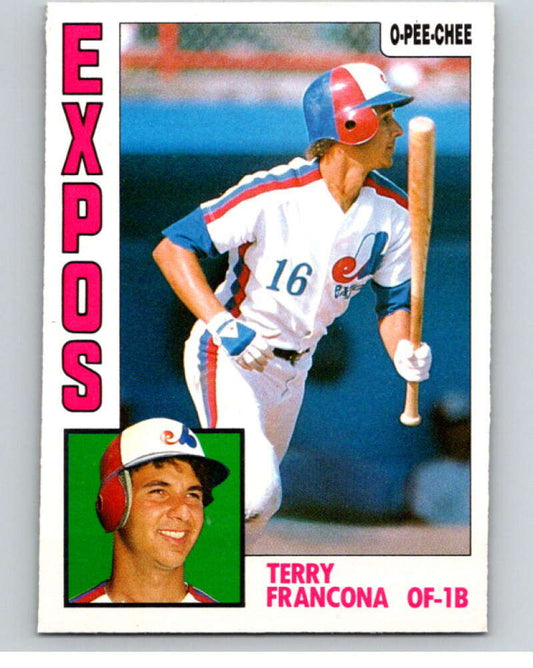 1984 O-Pee-Chee Baseball #89 Terry Francona Expos  V59943 Image 1
