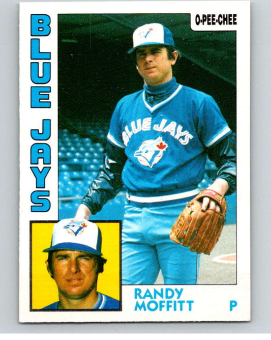 1984 O-Pee-Chee Baseball #108 Randy Moffitt  Toronto Blue Jays  V59949 Image 1