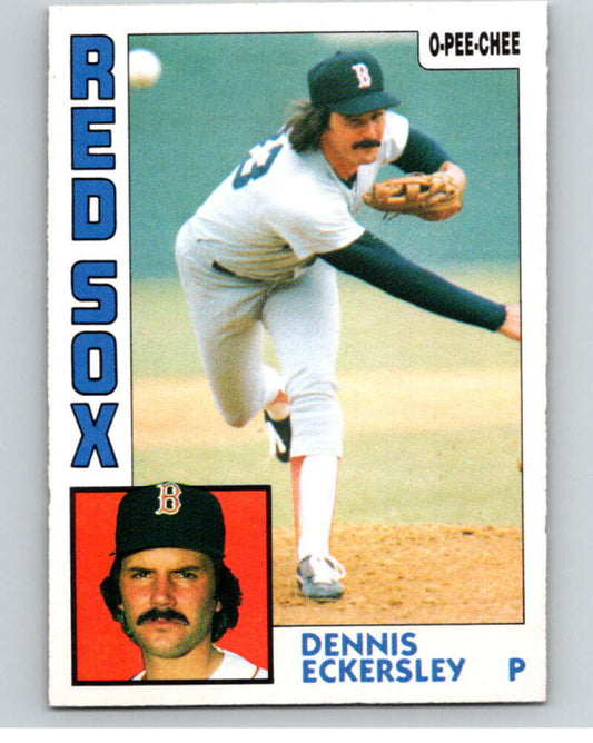 1984 O-Pee-Chee Baseball #218 Dennis Eckersley  Boston Red Sox  V59957 Image 1