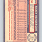 1986 O-Pee-Chee Baseball #230 Rickey Henderson Athletics  V59960 Image 2