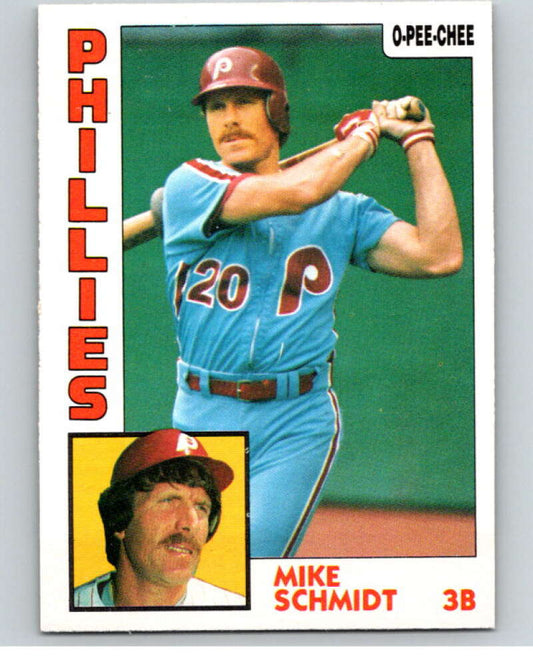 1984 O-Pee-Chee Baseball #361 Mike Schmidt  Philadelphia Phillies  V59977 Image 1