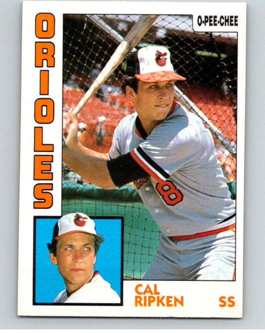 1984 O-Pee-Chee Baseball #363 Cal Ripken Jr.  Baltimore Orioles  V59978 Image 1