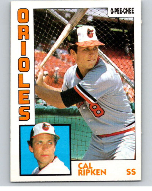 1984 O-Pee-Chee Baseball #363 Cal Ripken Jr.  Baltimore Orioles  V63201 Image 1