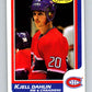 1986-87 O-Pee-Chee #15 Kjell Dahlin  RC Rookie Montreal Canadiens  V63226 Image 1