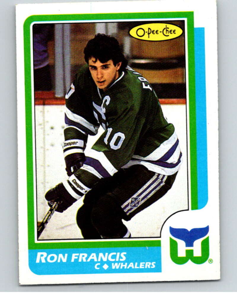 1986-87 O-Pee-Chee #43 Ron Francis  Hartford Whalers  V63282 Image 1