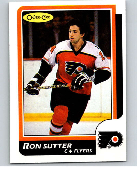 1986-87 O-Pee-Chee #109 Ron Sutter  Philadelphia Flyers  V63431 Image 1