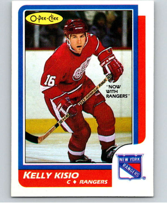 1986-87 O-Pee-Chee #116 Kelly Kisio  New York Rangers  V63448 Image 1