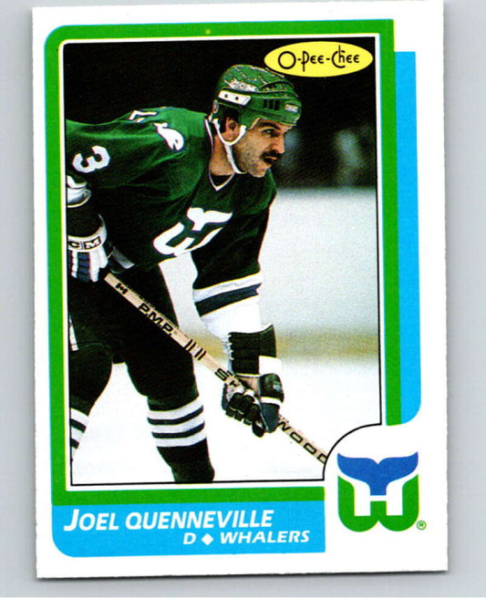 1986-87 O-Pee-Chee #118 Joel Quenneville  Hartford Whalers  V63451 Image 1