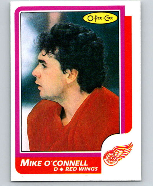 1986-87 O-Pee-Chee #140 Mike O'Connell  Detroit Red Wings  V63506 Image 1