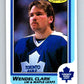 1986-87 O-Pee-Chee #149 Wendel Clark  RC Rookie Toronto Maple Leafs  V63519 Image 1