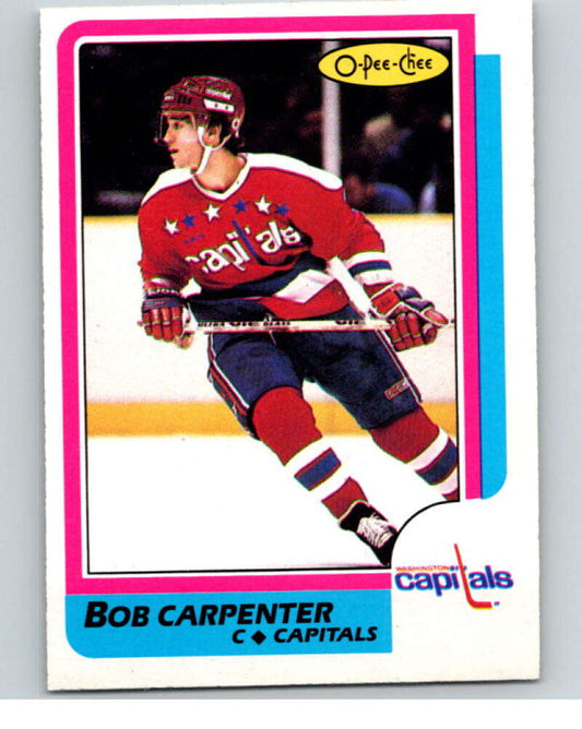 1986-87 O-Pee-Chee #150 Bob Carpenter  Washington Capitals  V63524 Image 1