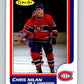 1986-87 O-Pee-Chee #199 Chris Nilan  Montreal Canadiens  V63610 Image 1