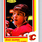 1986-87 O-Pee-Chee #204 Dan Quinn  Calgary Flames  V63617 Image 1