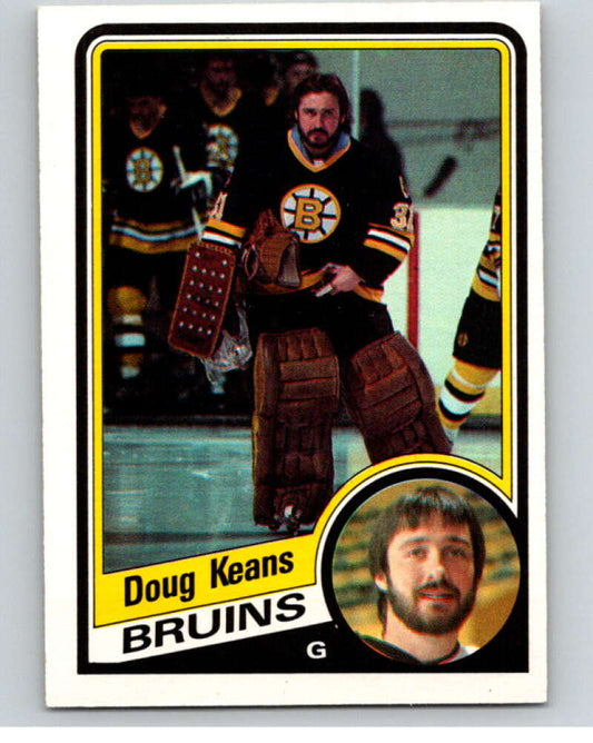 1984-85 O-Pee-Chee #5 Doug Keans  RC Rookie Boston Bruins  V63743 Image 1