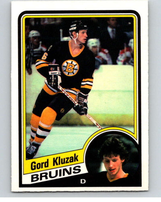 1984-85 O-Pee-Chee #6 Gord Kluzak  Boston Bruins  V63747 Image 1