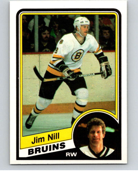 1984-85 O-Pee-Chee #11 Jim Nill  Boston Bruins  V63767 Image 1