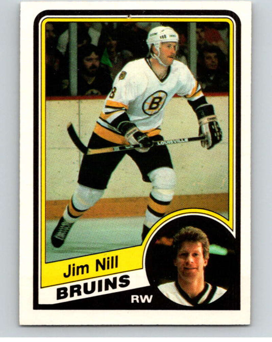 1984-85 O-Pee-Chee #11 Jim Nill  Boston Bruins  V63768 Image 1