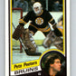 1984-85 O-Pee-Chee #15 Pete Peeters  Boston Bruins  V63781 Image 1
