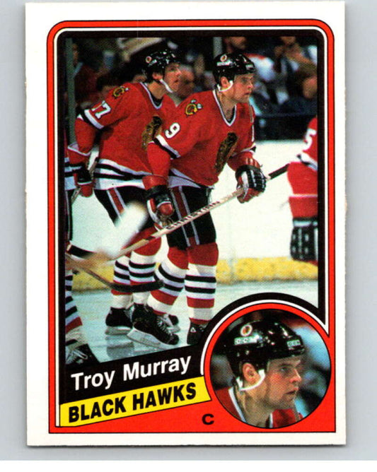 1984-85 O-Pee-Chee #41 Bob Murray  Chicago Blackhawks  V63857 Image 1