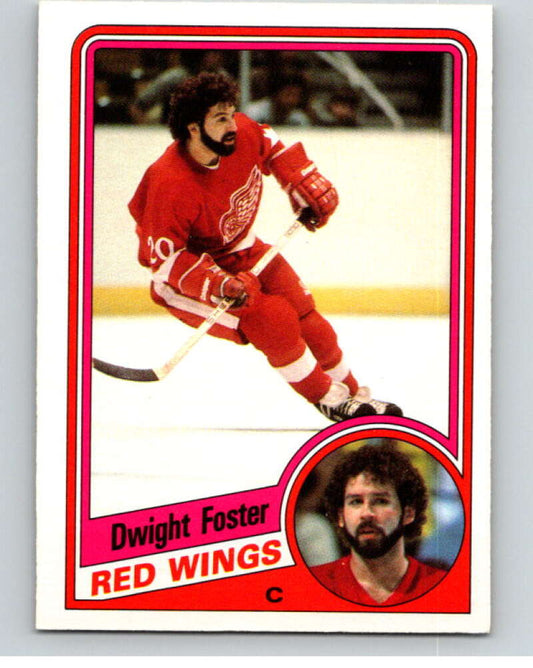 1984-85 O-Pee-Chee #53 Dwight Foster  Detroit Red Wings  V63889 Image 1