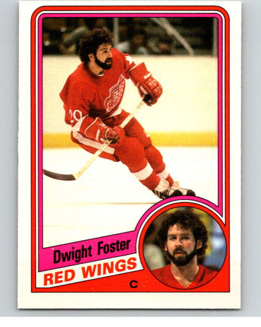 1984-85 O-Pee-Chee #53 Dwight Foster  Detroit Red Wings  V63891 Image 1