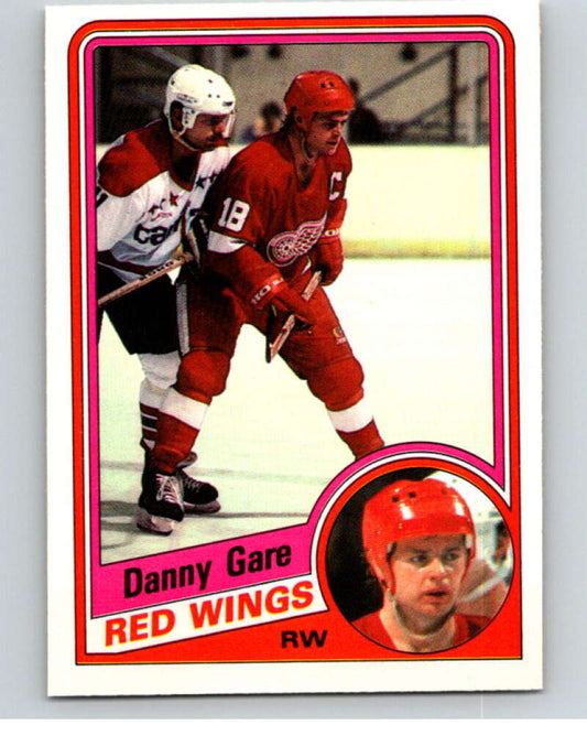 1984-85 O-Pee-Chee #54 Danny Gare  Detroit Red Wings  V63893 Image 1