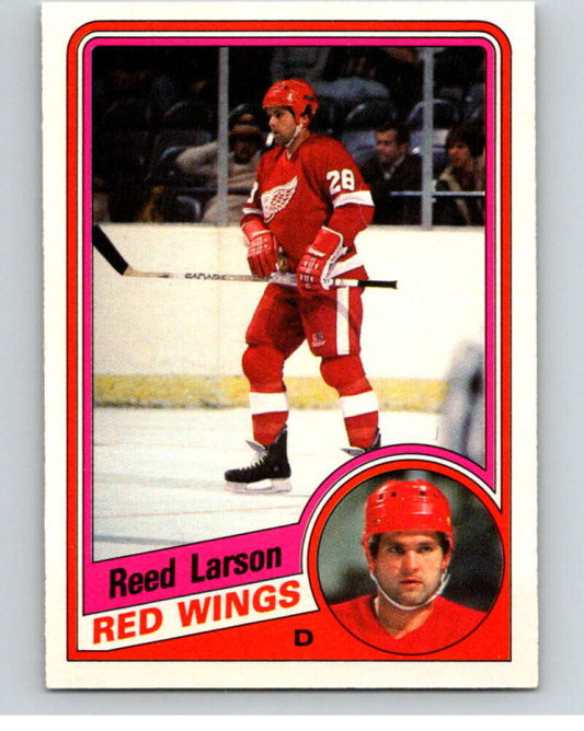 1984-85 O-Pee-Chee #57 Lane Lambert  RC Rookie Detroit Red Wings  V63905 Image 1