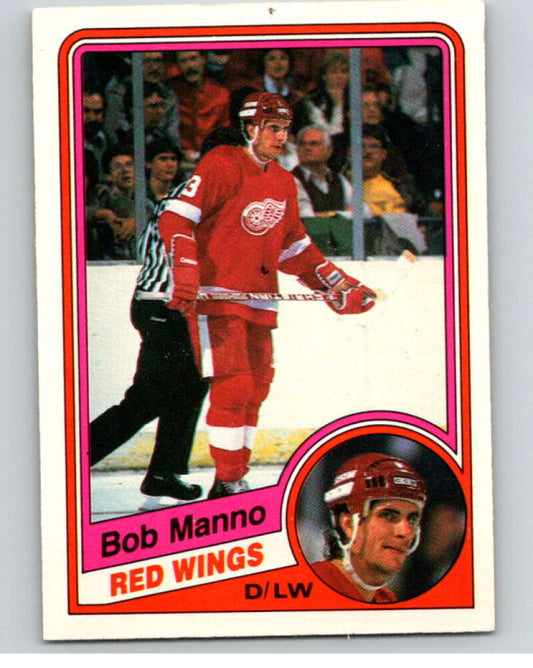 1984-85 O-Pee-Chee #59 Bob Manno  Detroit Red Wings  V63908 Image 1