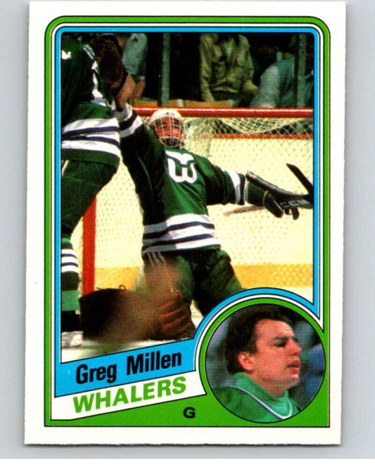 1984-85 O-Pee-Chee #75 Greg Millen  Hartford Whalers  V63948 Image 1