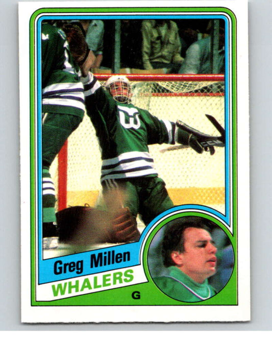 1984-85 O-Pee-Chee #75 Greg Millen  Hartford Whalers  V63949 Image 1