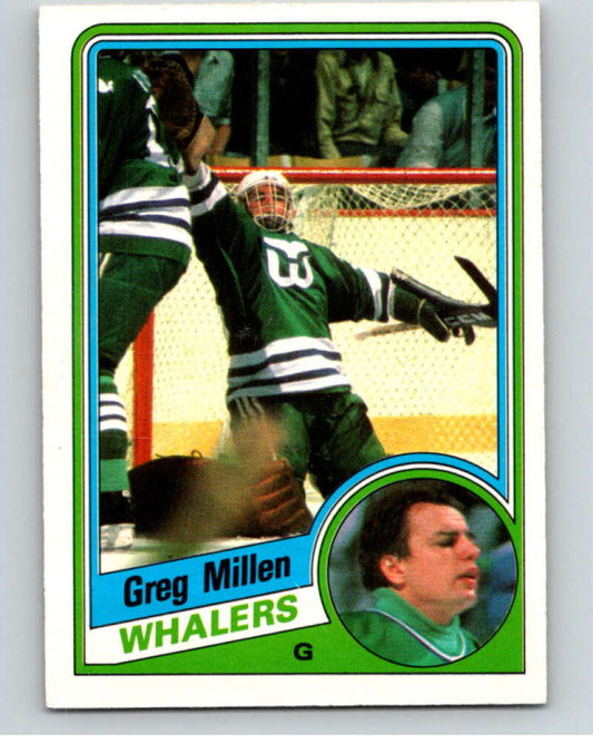 1984-85 O-Pee-Chee #75 Greg Millen  Hartford Whalers  V63950 Image 1