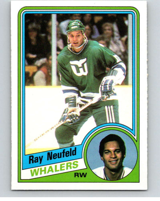 1984-85 O-Pee-Chee #76 Ray Neufeld  Hartford Whalers  V63953 Image 1
