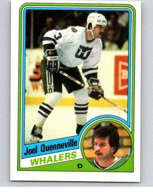1984-85 O-Pee-Chee #77 Joel Quenneville  Hartford Whalers  V63954 Image 1