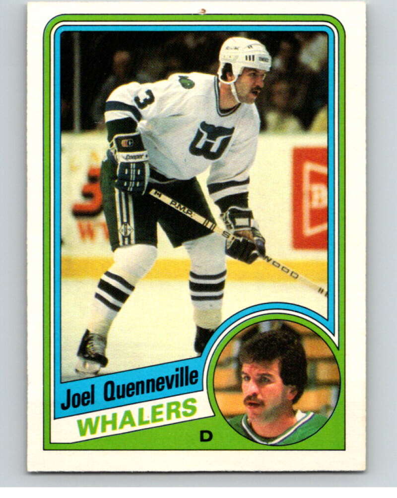 1984-85 O-Pee-Chee #77 Joel Quenneville  Hartford Whalers  V63955 Image 1