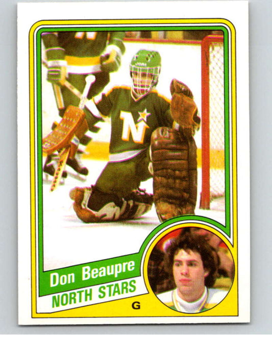 1984-85 O-Pee-Chee #94 Don Beaupre  Minnesota North Stars  V63994 Image 1
