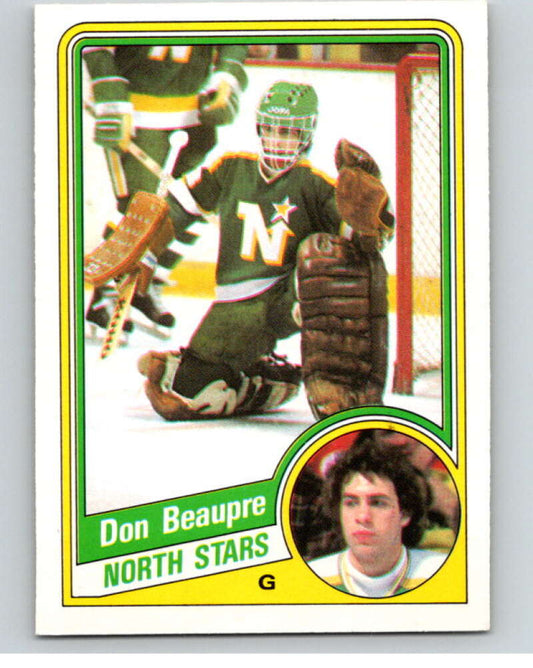 1984-85 O-Pee-Chee #94 Don Beaupre  Minnesota North Stars  V63996 Image 1