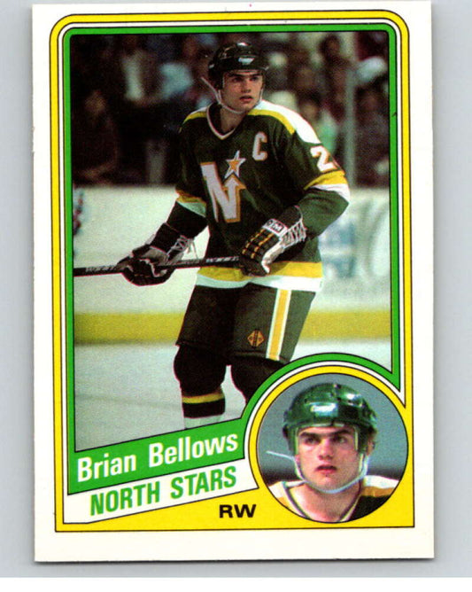 1984-85 O-Pee-Chee #95 Brian Bellows  Minnesota North Stars  V64001 Image 1