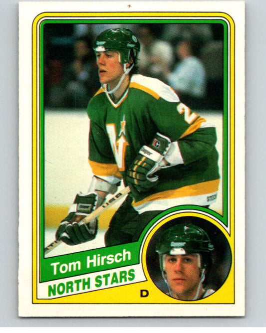 1984-85 O-Pee-Chee #99 Tom Hirsch  RC Rookie Minnesota North Stars  V64010 Image 1
