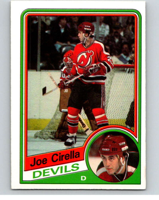 1984-85 O-Pee-Chee #110 Joe Cirella  New Jersey Devils  V64037 Image 1