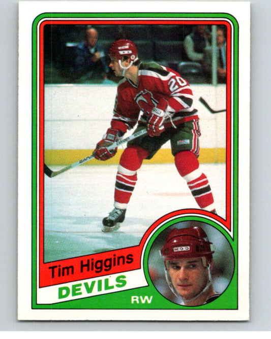 1984-85 O-Pee-Chee #111 Tim Higgins  New Jersey Devils  V64040 Image 1
