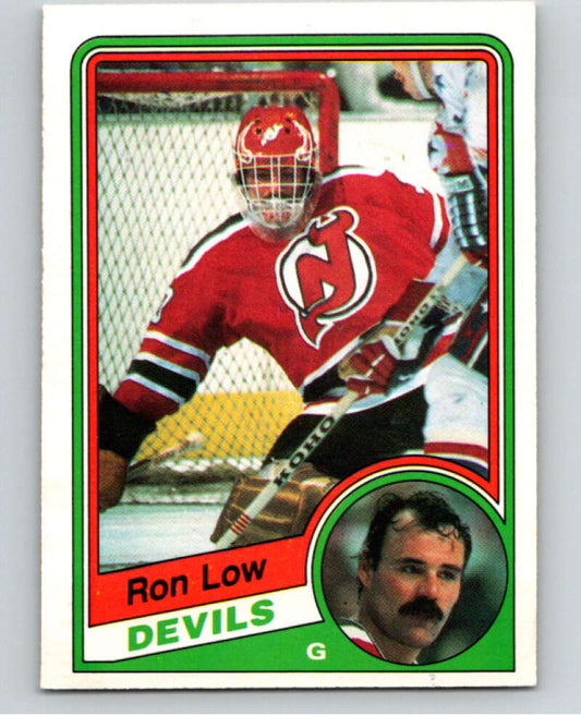 1984-85 O-Pee-Chee #115 Ron Low  New Jersey Devils  V64060 Image 1