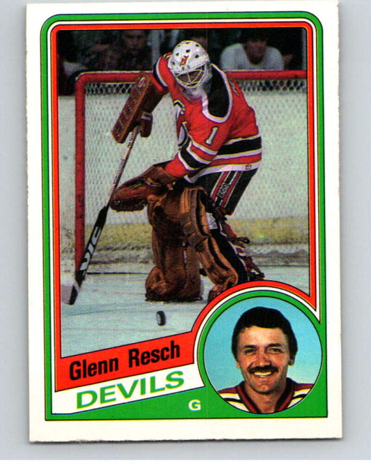 1984-85 O-Pee-Chee #119 Glenn Resch  New Jersey Devils  V64068 Image 1