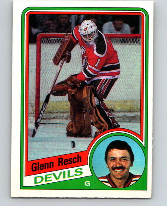 1984-85 O-Pee-Chee #119 Glenn Resch  New Jersey Devils  V64069 Image 1